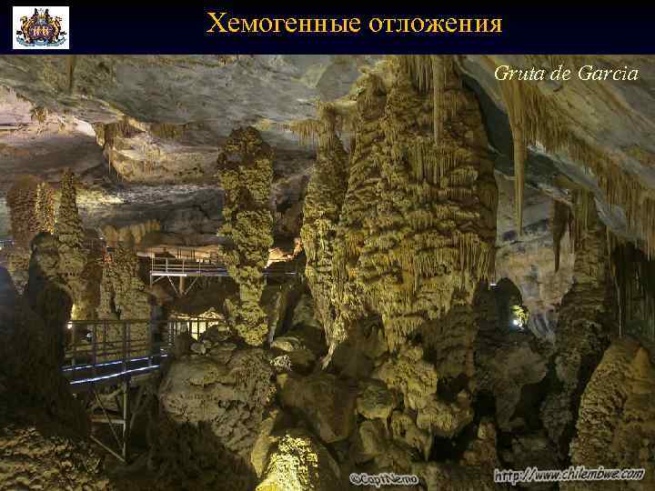 Таврический национальный университет. Хемогенные отложения Gruta de Garcia 