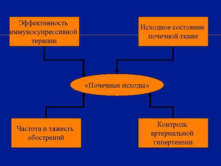  Эффективность      Исходное состояние иммуносупрессивной    