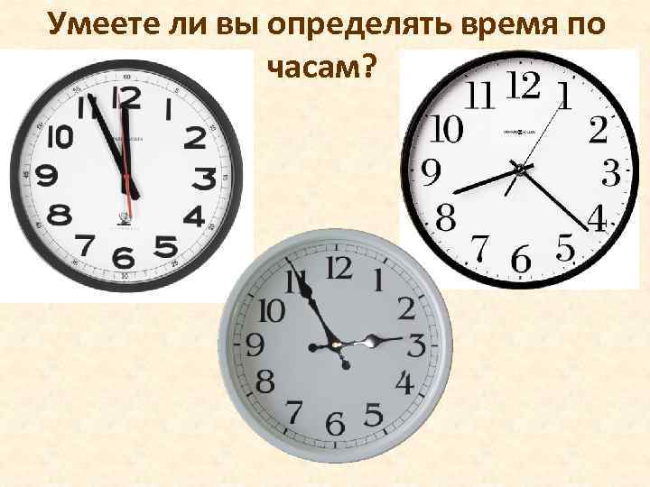 Как менялись часы со временем
