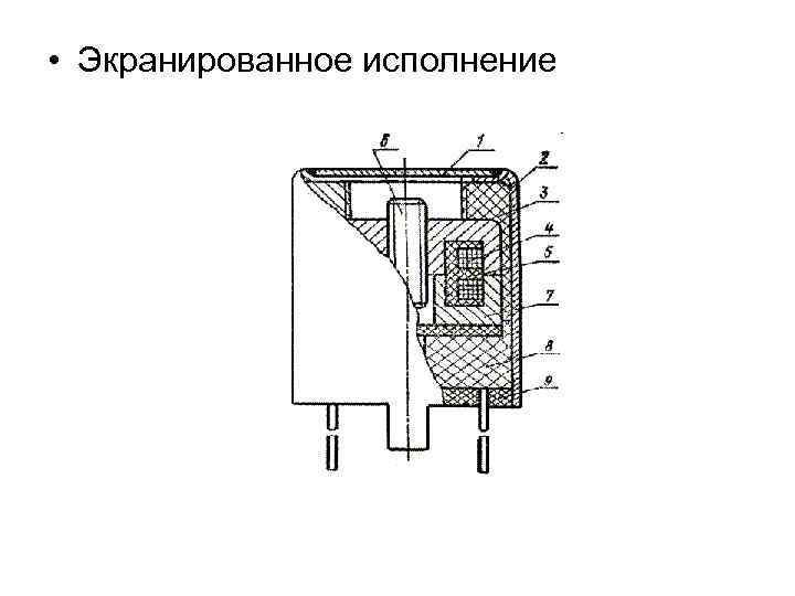  • Экранированное исполнение 