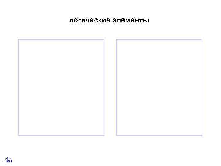 логические элементы 