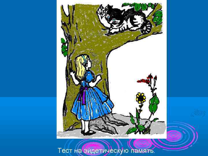 Тест на эйдетическую память. 