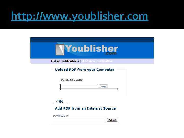 http: //www. youblisher. com 