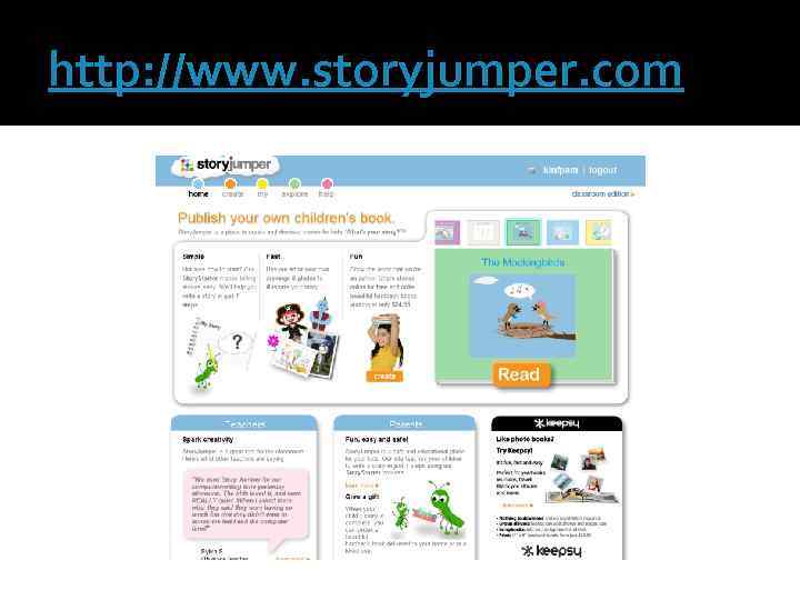 http: //www. storyjumper. com 