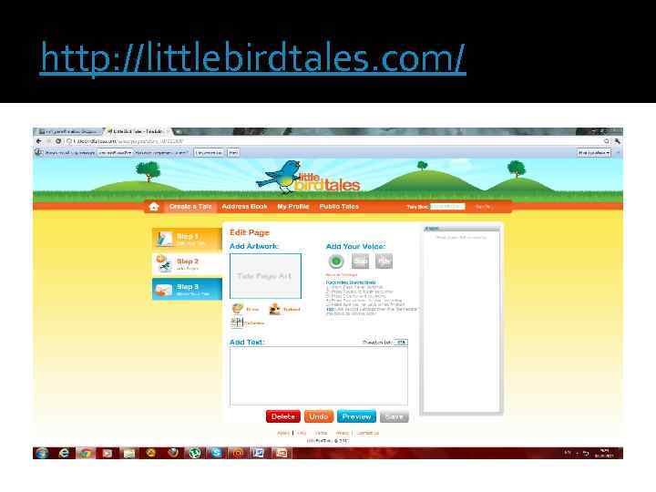http: //littlebirdtales. com/ 