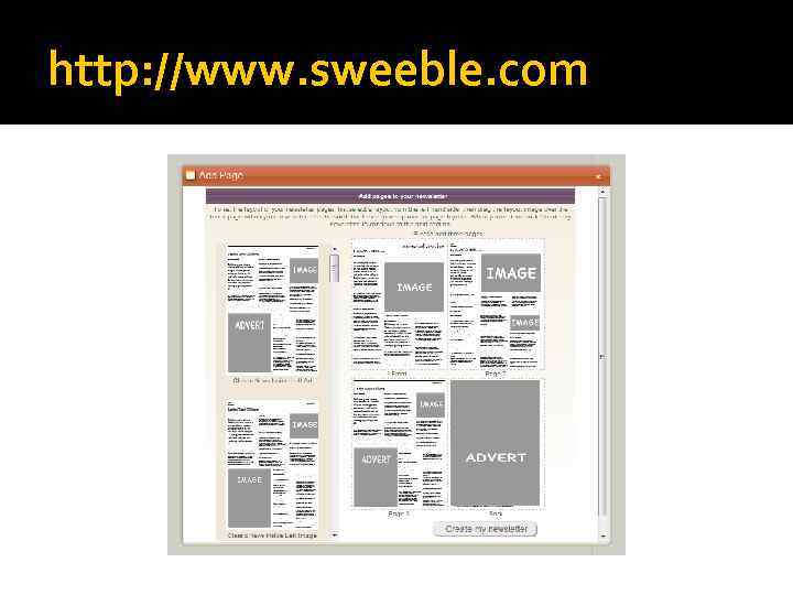 http: //www. sweeble. com 