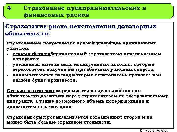 Страхование финансовых рисков. Виды страхования финансовых рисков. Финансовые риски страхование. Особенности страхования финансовых рисков.