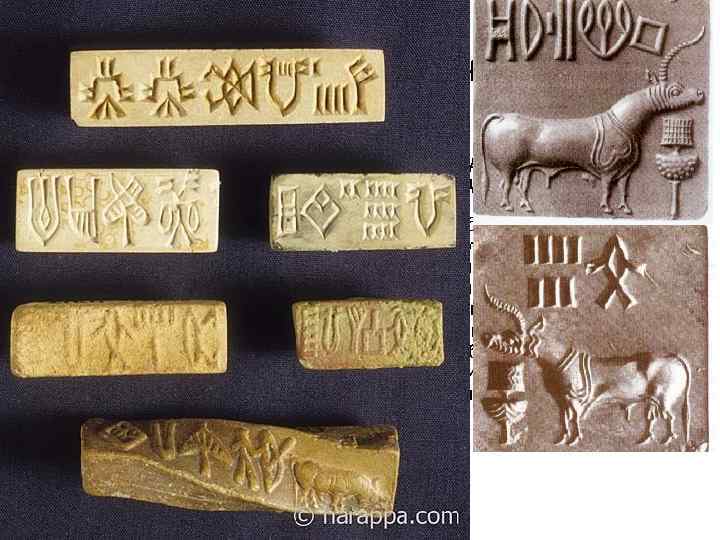    Загадочные печати • Особую группу находок составляют печати. Они обнаружены 