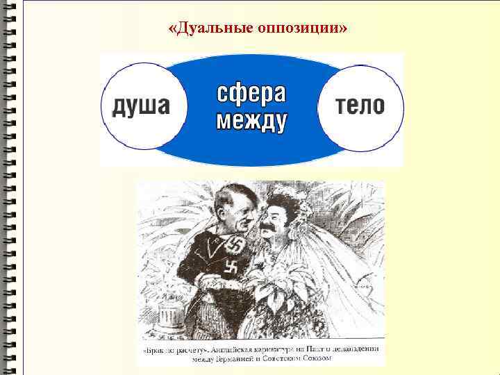  «Дуальные оппозиции» 