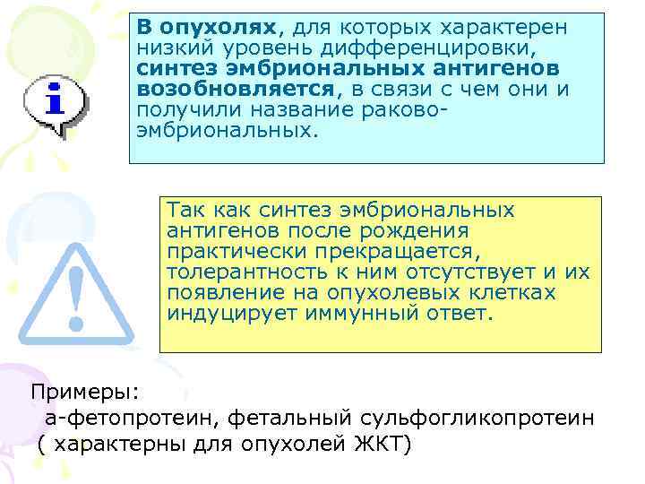   В опухолях, для которых характерен   низкий уровень дифференцировки,  