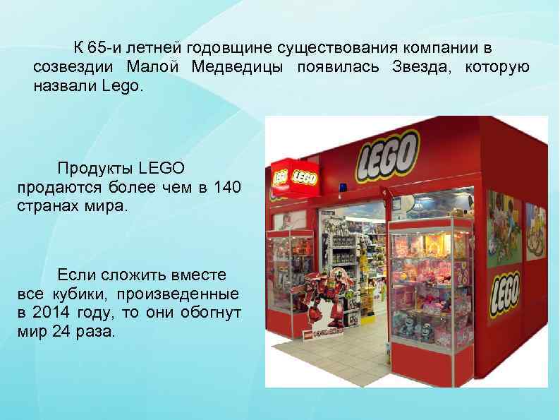   К 65 -и летней годовщине существования компании в  созвездии Малой Медведицы