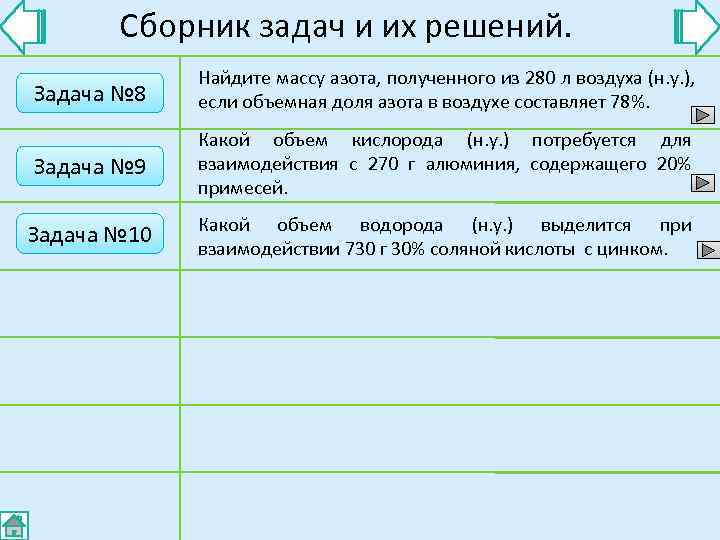   Сборник задач и их решений.    Найдите массу азота, полученного