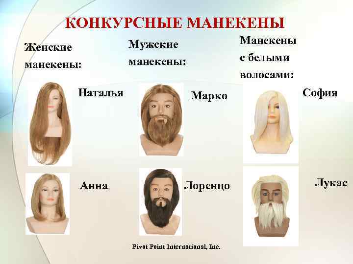  КОНКУРСНЫЕ МАНЕКЕНЫ    Мужские      Манекены Женские