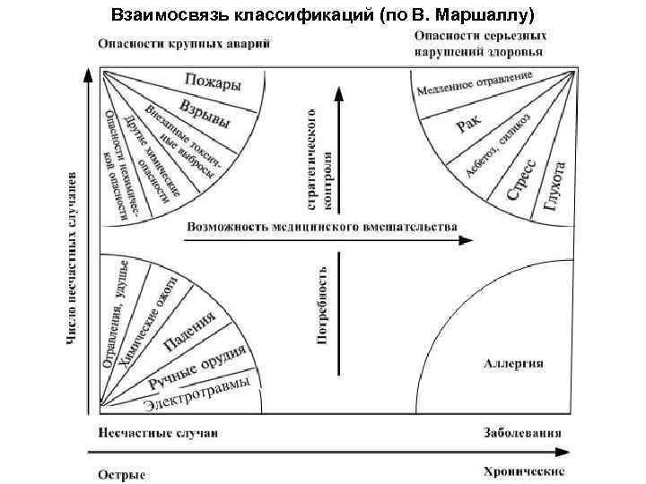 Взаимосвязь классификаций (по В. Маршаллу) Взаимосвязь классификаций (по В. Маршаллу)