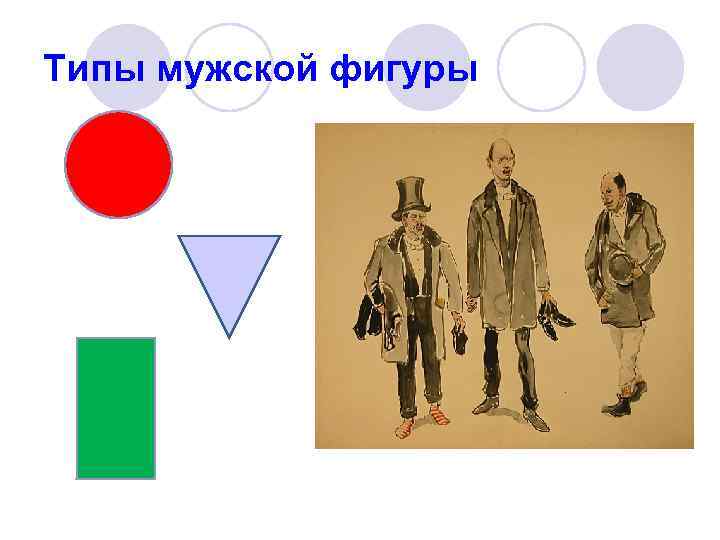 Типы мужской фигуры 