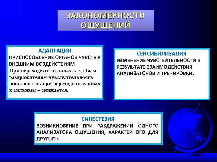 Чувствительность адаптация сенсибилизация синестезия. Закономерности ощущений адаптация. Адаптация сенсибилизация синестезия. Адаптация и взаимодействие ощущений. Синестезия ощущений в психологии.