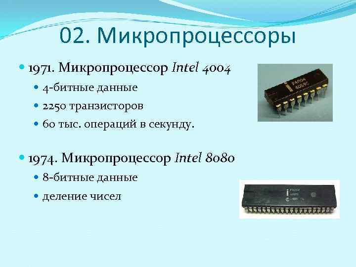 Intel 4004 схема