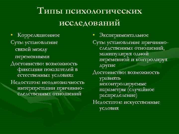 Типы изучения. Типы исследований в психологии. Виды психологических исследований. Виды научного исследования в психологии. Виды психологического обследования.