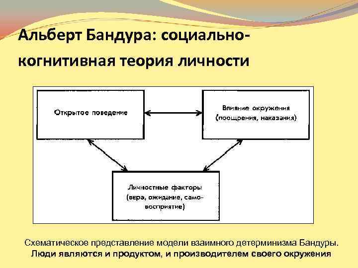 Схема поведения бандура