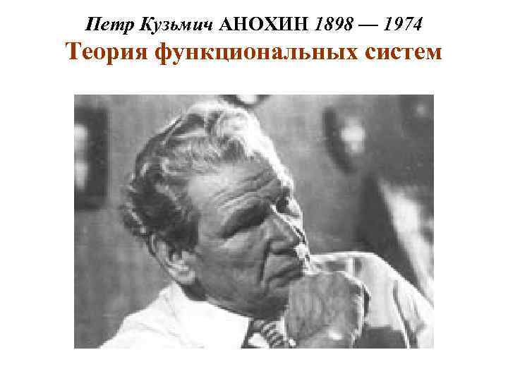 Петр кузьмич анохин фото