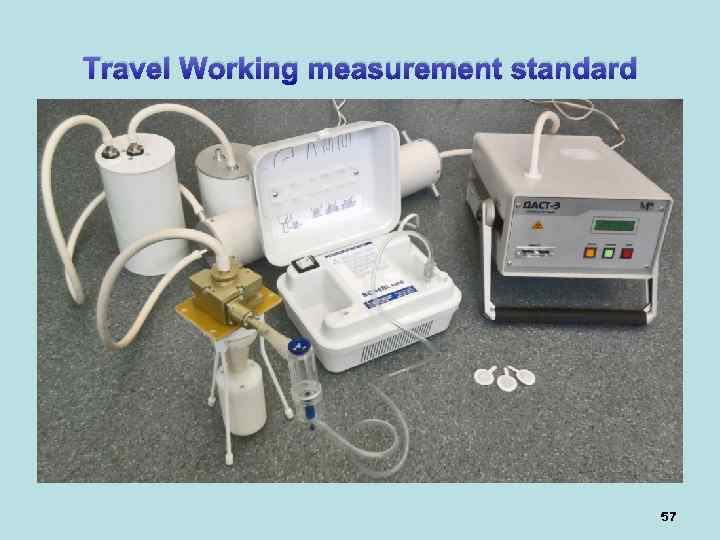 Travel Working measurement standard 57 