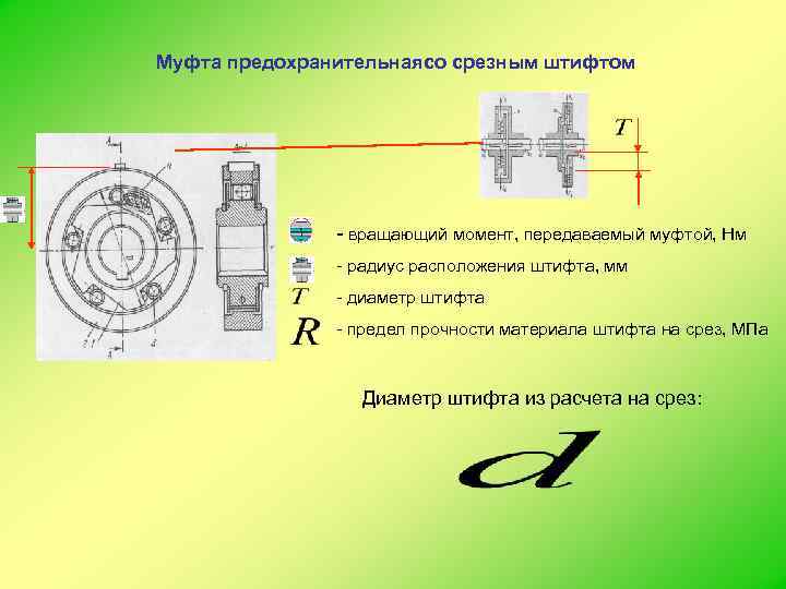 На рисунке приведена муфта свободного хода вращающий момент в муфте передается с помощью