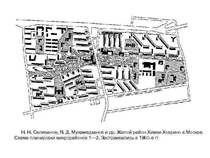   Н. Н. Селиванов, Я. Д. Мухамедханов и др. Жилой район Химки-Ховрино в
