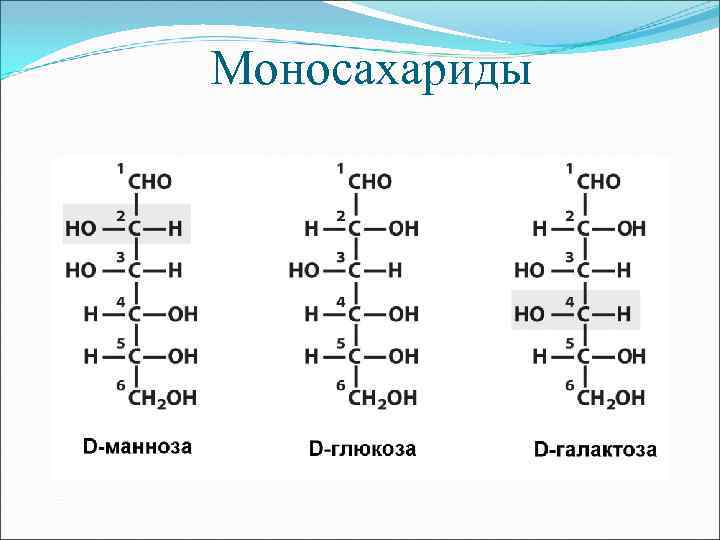 Моносахариды 