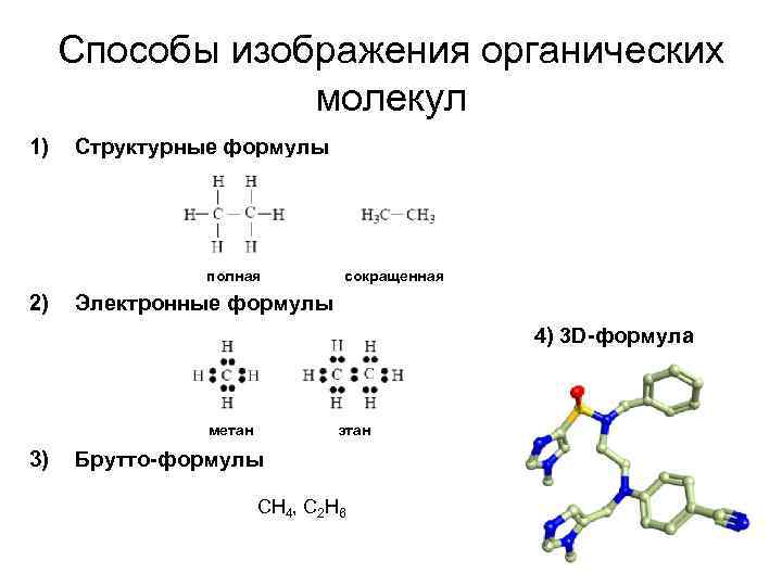 Структурная формула молекулы. Что такое электронная и структурная формула в химии. Способы изображения молекул органических соединений. Электронная формула в органической химии. Структурные формулы в органике.