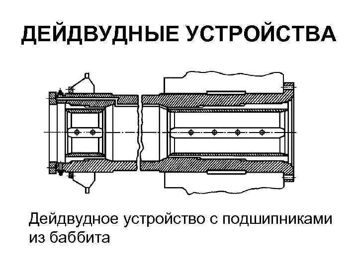 Схема туннеля гребного вала