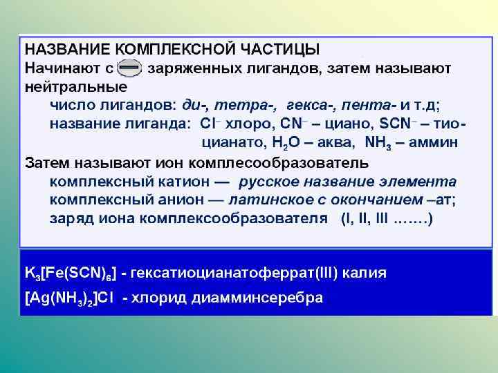 Заряд соединения. Комплексные соединения заряд комплексного Иона. Комплексная частица. Комплексная частица в комплексном соединении. Заряды в комплексных соединениях.