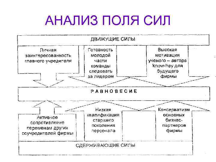 АНАЛИЗ ПОЛЯ СИЛ 