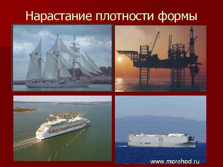 Нарастание плотности формы 