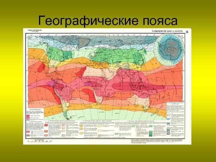 Географические пояса 