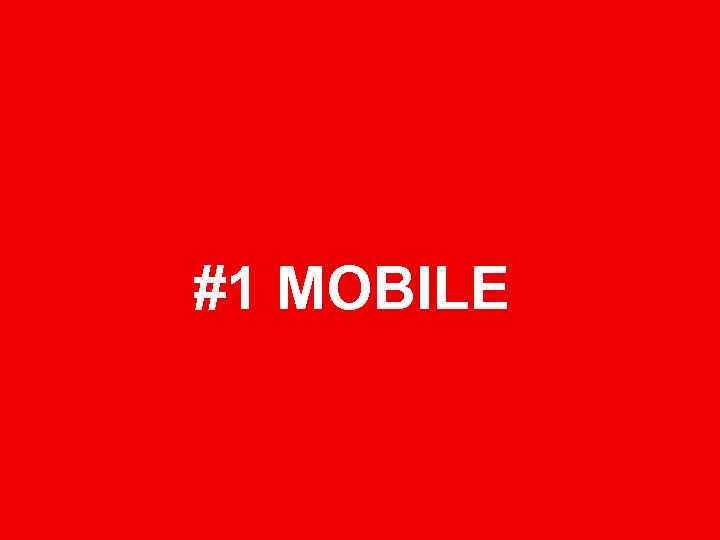#1 MOBILE 