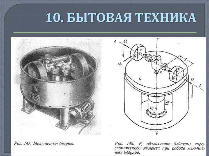 10. БЫТОВАЯ ТЕХНИКА 