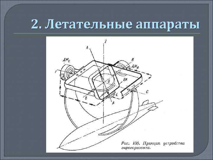 2. Летательные аппараты 