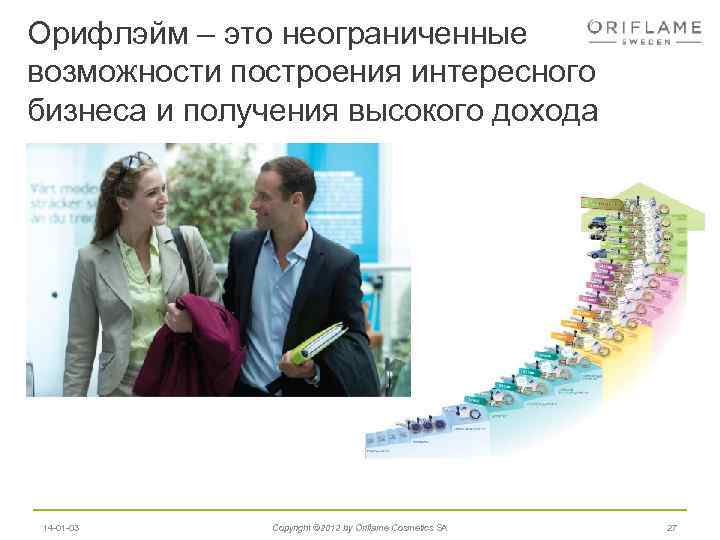 Орифлэйм – это неограниченные возможности построения интересного бизнеса и получения высокого дохода 14 -01