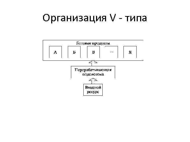 Организация V - типа 