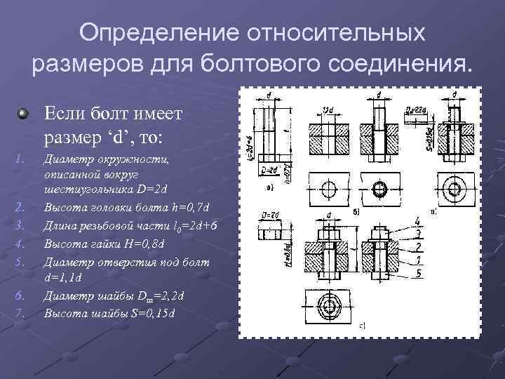 Неразъемные соединения на чертеже