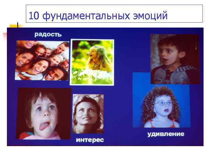 10 фундаментальных эмоций 