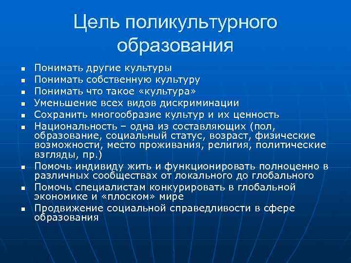 Современный мир конспект