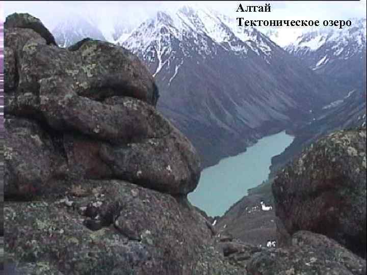Алтай Тектоническое озеро 