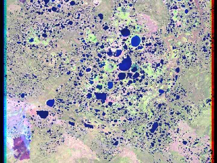 Долина Енисея. Старичные озера 