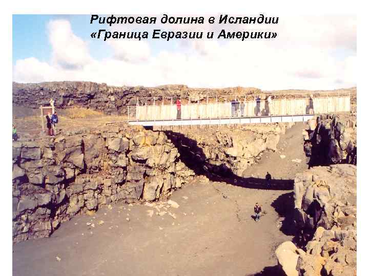 Рифтовая долина в Исландии «Граница Евразии и Америки» 