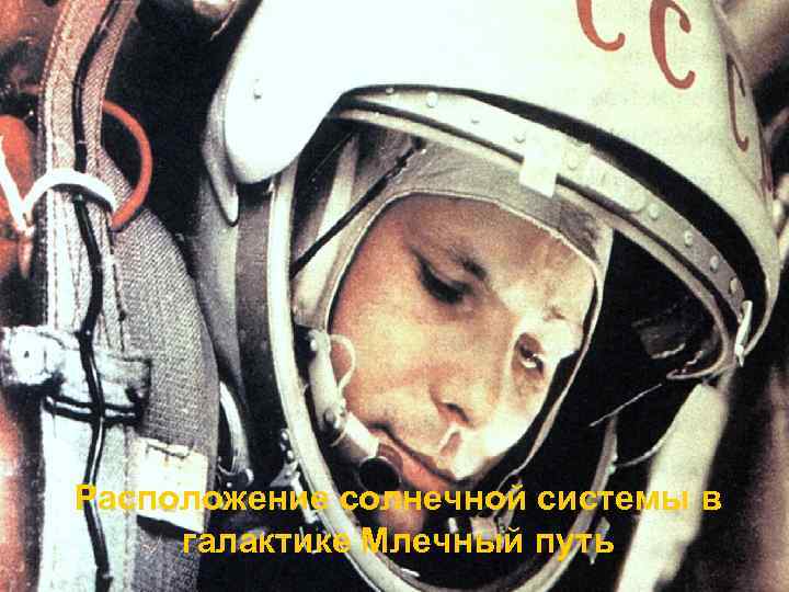 Расположение солнечной системы в  галактике Млечный путь 