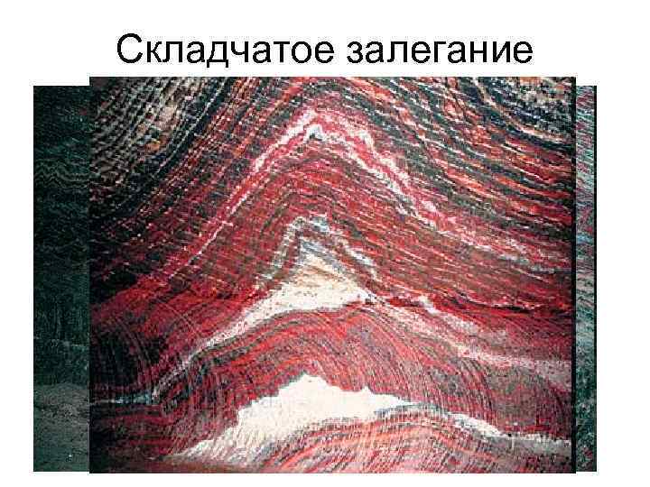 Складчатое залегание 