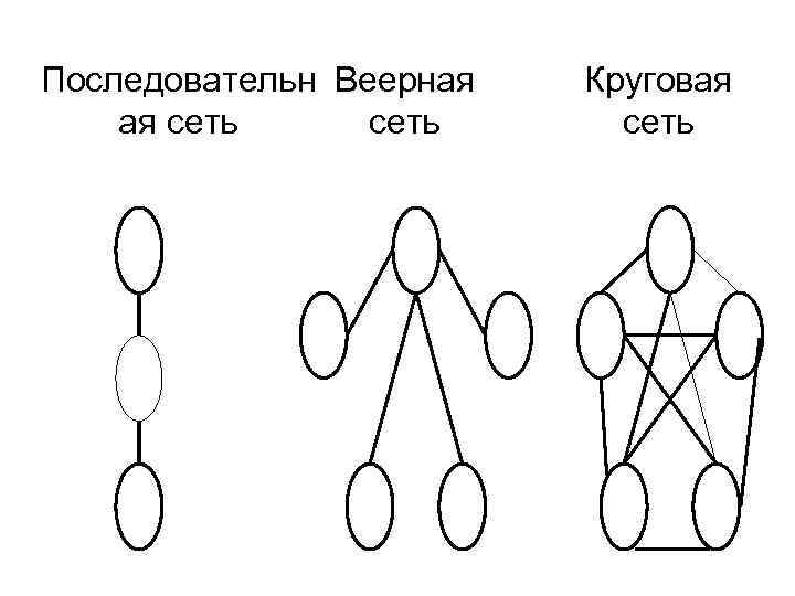 Последовательн Веерная  Круговая ая сеть 