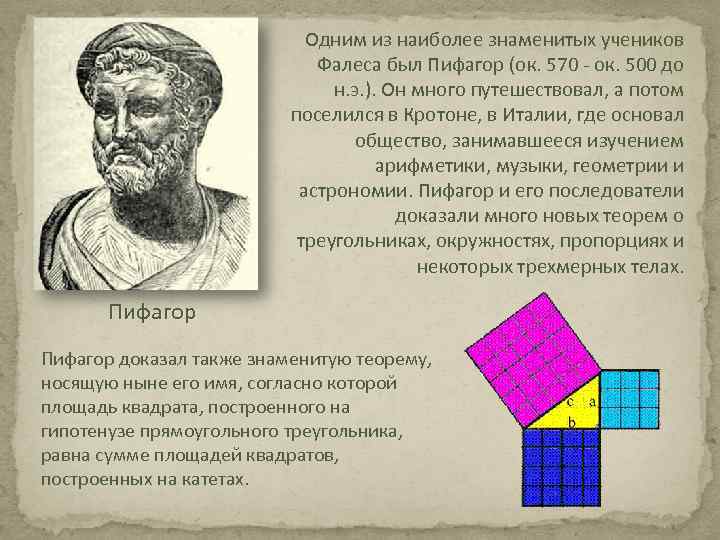       Одним из наиболее знаменитых учеников   