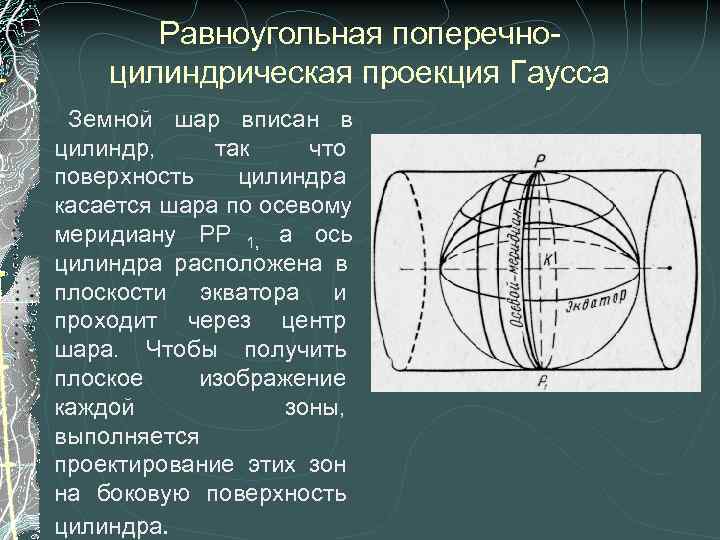 Проекция гаусса